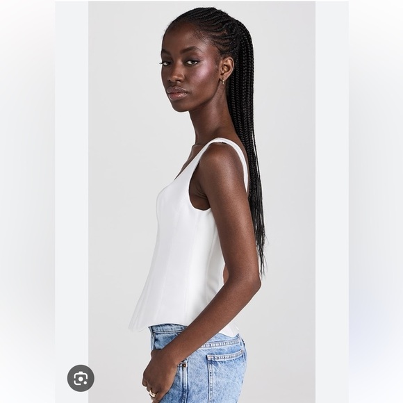 Rosie corsets satin crepe square neck corset top - Picture 9 of 13